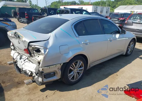 2011 Infiniti G37 Journey z USA, uszkodzony, nr VIN JN1CV6AP7BM304566